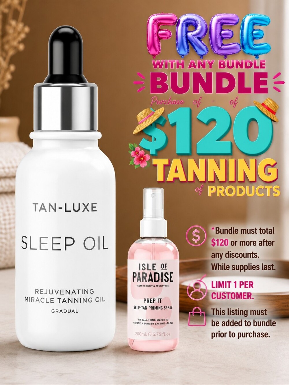 Tan Luxe Rejuvinating Overnight Self Tanning Oil